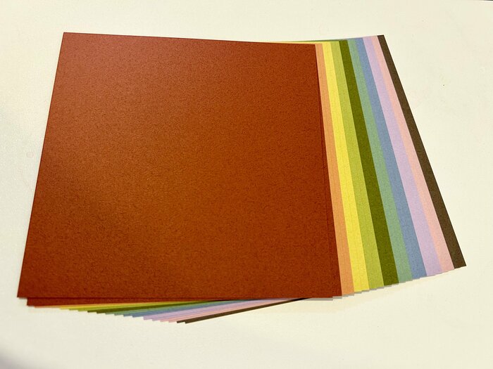 日本独特の色の名前が付いたものが10色、各2枚入り