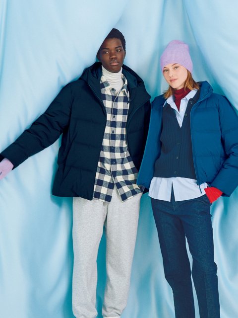 ユニクロ公式オンラインストア リブポロカーディガン/半袖