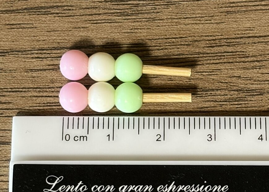 筆者撮影（セリア、ドール だんご・和菓子）