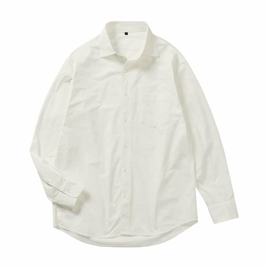 出所：ワークマン公式　フィッテスト長袖シャツ