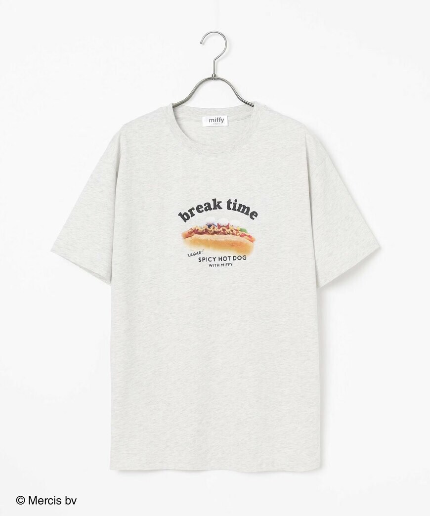 出所：ハニーズ公式　ミッフィー／ゆるＴシャツ
