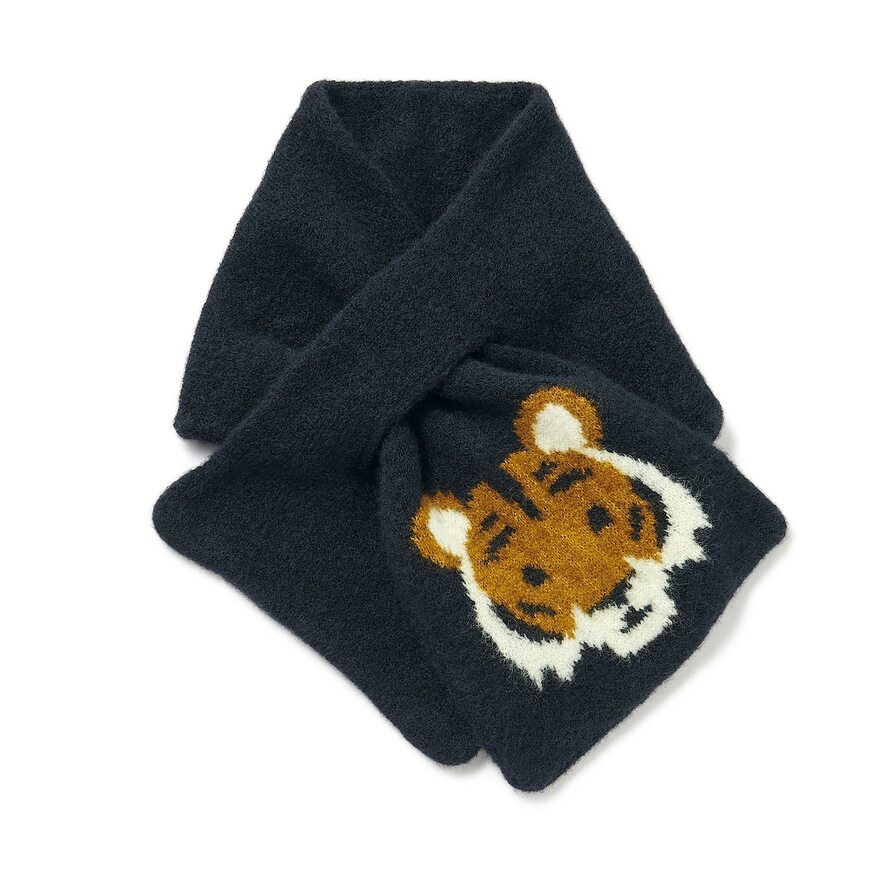 出所：無印良品ネットストア 再生ポリエステル混　のびのび　動物マフラー（キッズ）