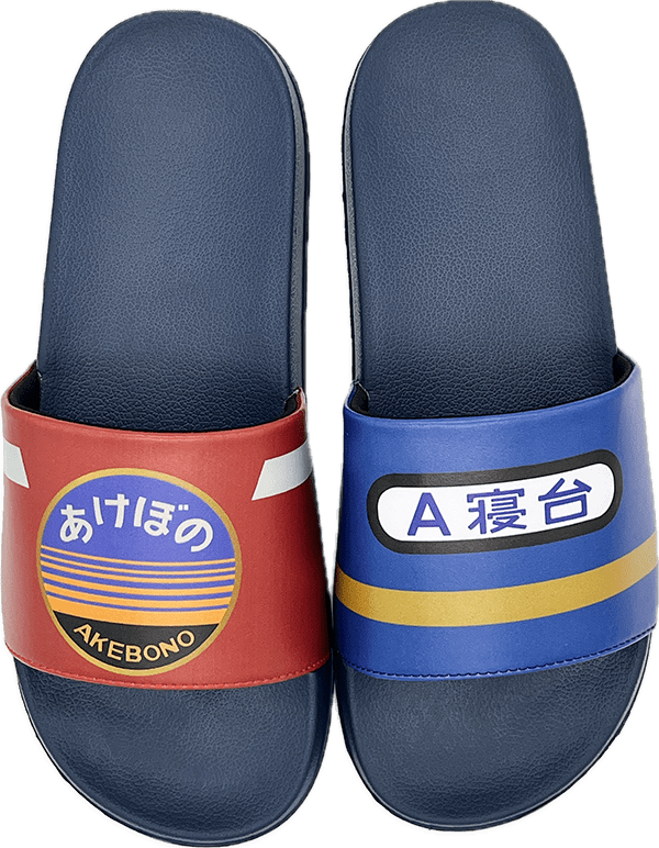 出所：株式会社ドウシシャ　『バラエティサンダル』電車シリーズ