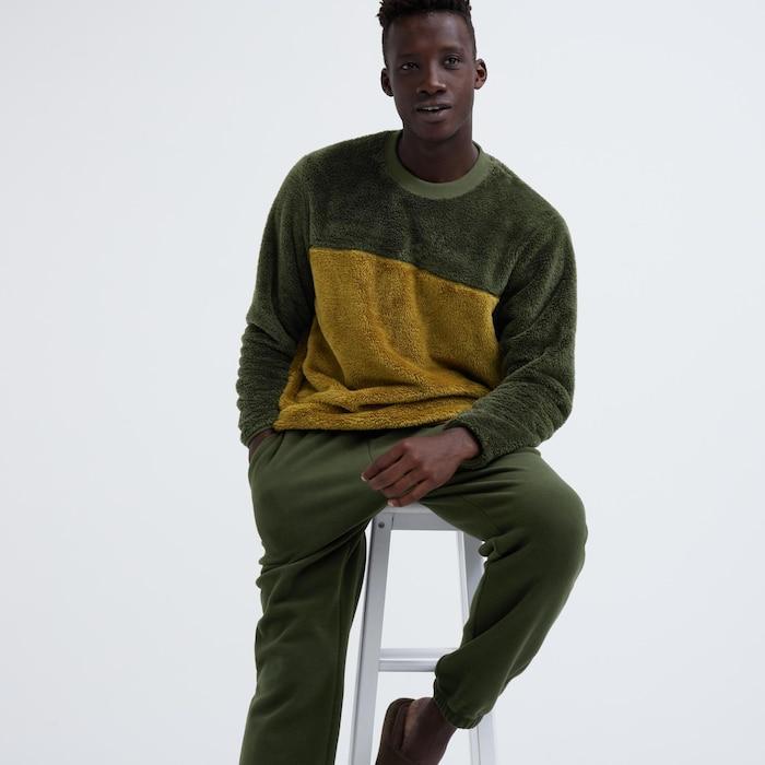 出所：ユニクロ公式 ファーリーフリースセット（長袖）