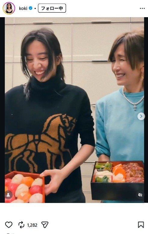 出所：Kōki,のInstagram（＠koki） 参照日：2026年1月6日