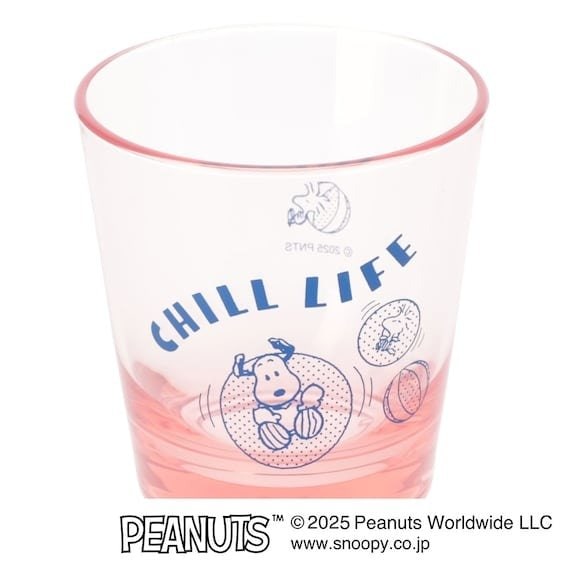 出所:ニトリ公式 【デコホーム商品】アクリルタンブラー(ピンク チルライフ スヌーピー)