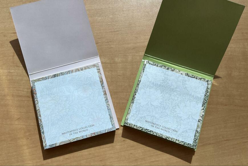 セリア、メモ付箋 60P マスターピースコレクション/WM_CT＆DO　画像