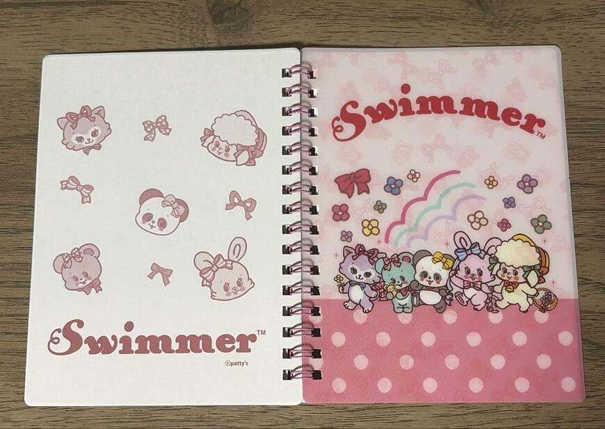 セリア、SWIMMER リングシール帳 Kawaii2商品画像