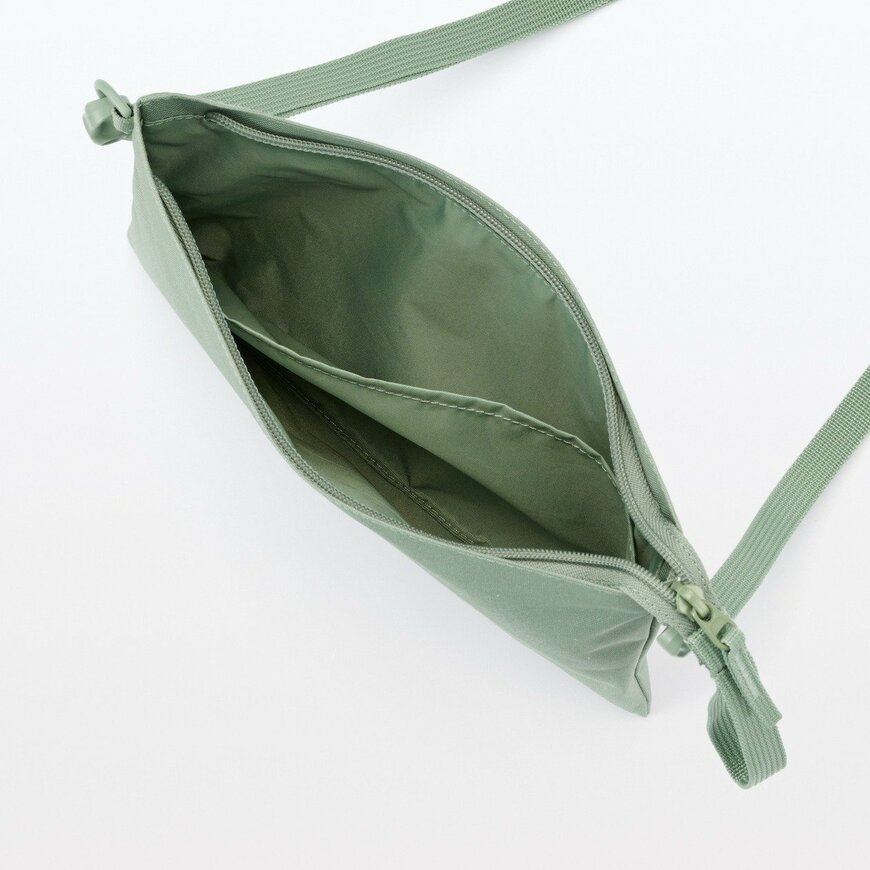 無印良品公式　ポーチとしても使える　撥水サコッシュ