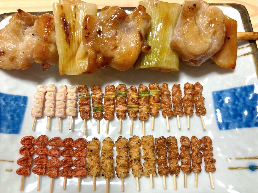 リアルすぎるミニチュア焼き鳥