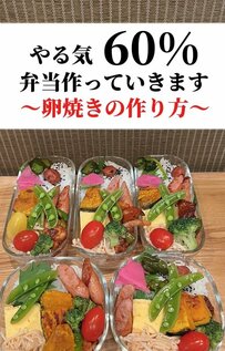 【主婦のやる気60％お弁当記録】鶏からのケチャップ炒めが主役の『映え弁当』　卵焼きの焼き方にも「参考になる」と反響続々
