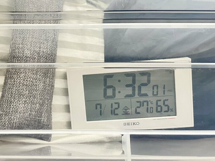 竹炭消臭除湿バッグの検証3日目