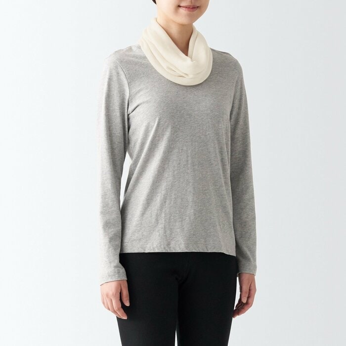 ネックウォーマーと腹巻の二役をこなしてくれる驚くべき「2WAY」仕様