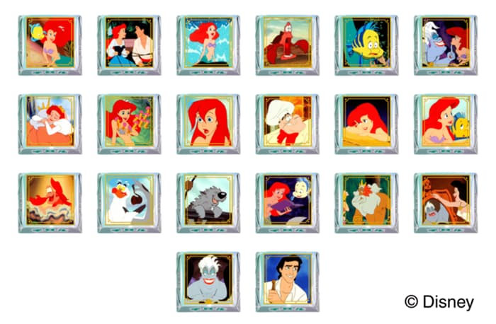 『リトル・マーメイド』をイメージした商品