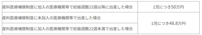 出所：全国健康保険協会「子どもが生まれたとき」