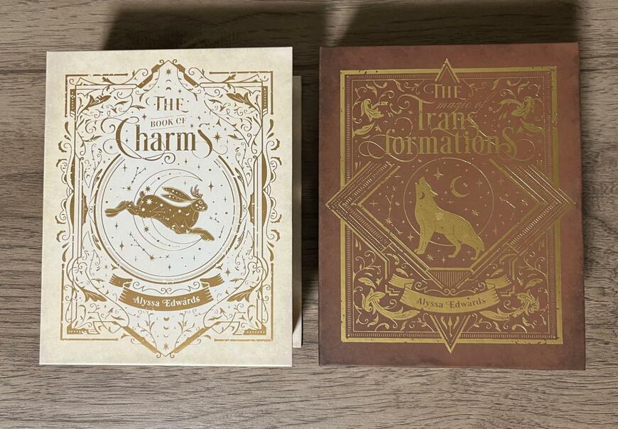 筆者撮影（セリア、ブック型ボックス M クラシックマジック）