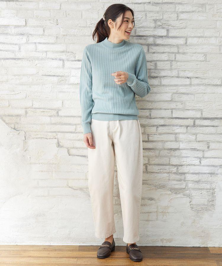 出所：ハニーズ公式通販あったかリブ編ハイネック