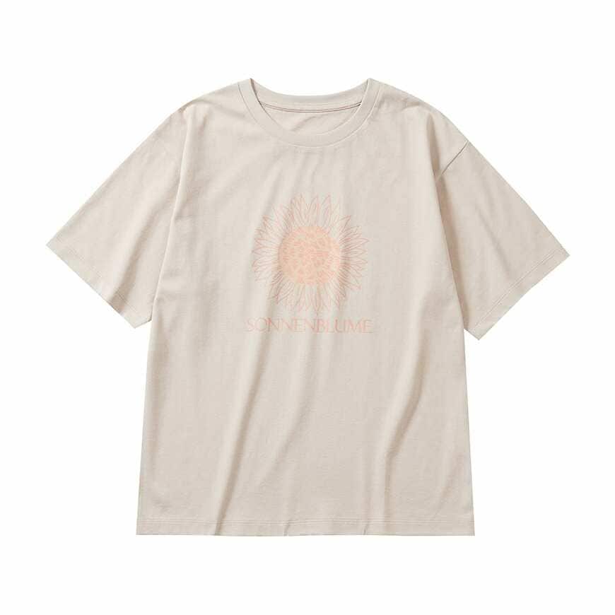 出所：ワークマン公式オンラインストア　レディースタフコットンプリントTシャツ