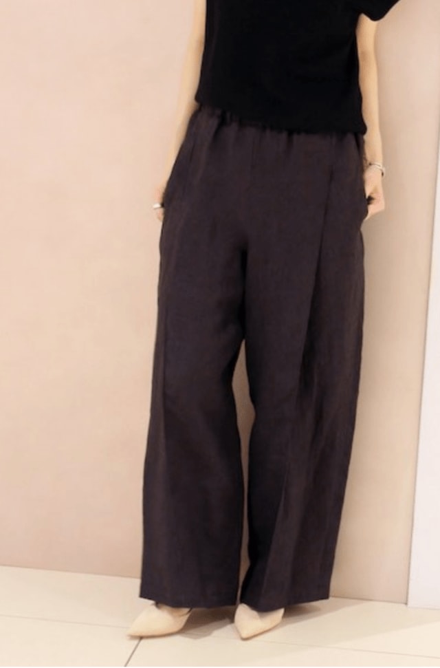 Plage - 麻コードレーンイージーパンツ ¥15,120（税込）