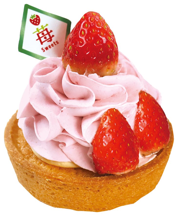 【フラワー苺のタルト】640円（税込）