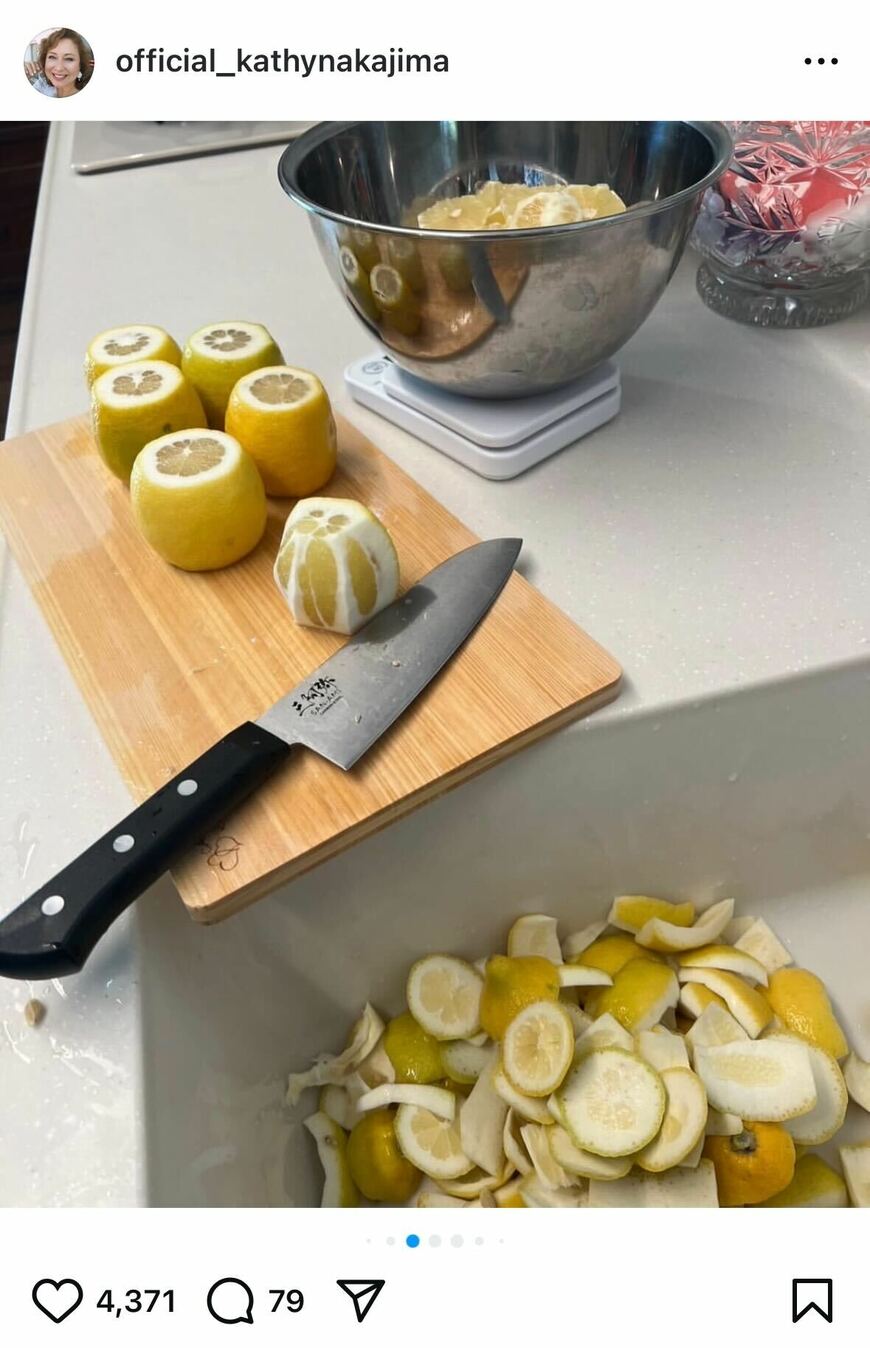 出所：キャシー中島のInstagram（＠official_kathynakajima）参照日：2025年7月17日