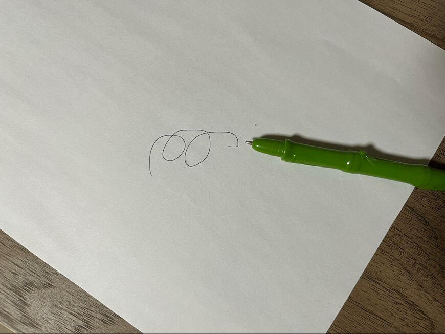 筆者撮影（キャンドゥ、竹型ボールペン）