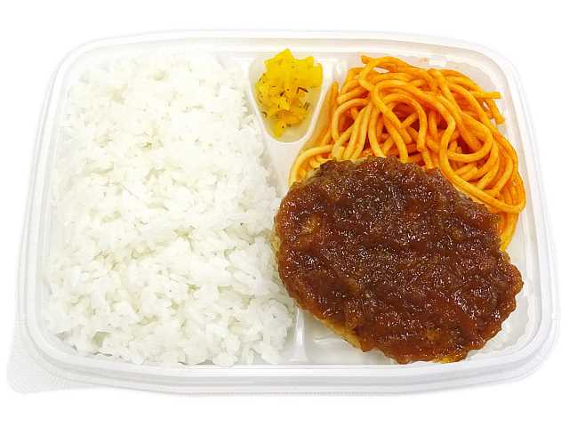 セブン-イレブンの新商品：オニオンソースハンバーグ弁当