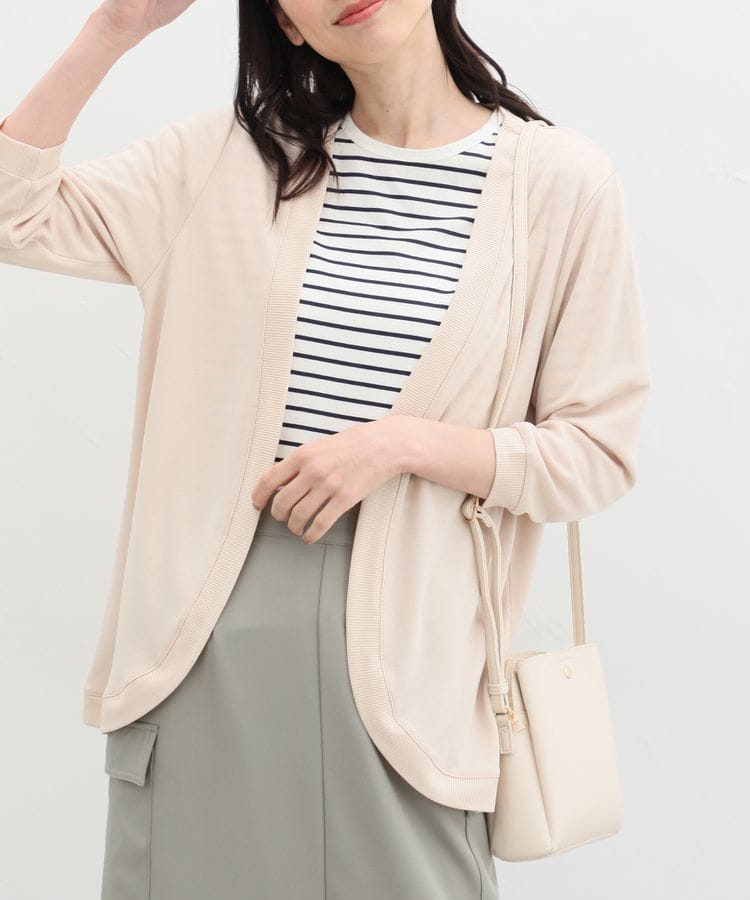 8分袖ラウンドカーデ(税込2280円)(ハニーズ公式オンラインストア)