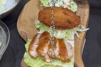 【ボリューム満点弁当】彩り豊かで美しい断面の「サンドイッチ弁当」　綺麗でおいしそうだと話題