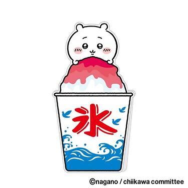 ちいかわ 縁日 お台場 商店 えんにち ダイカット クッション うさぎ