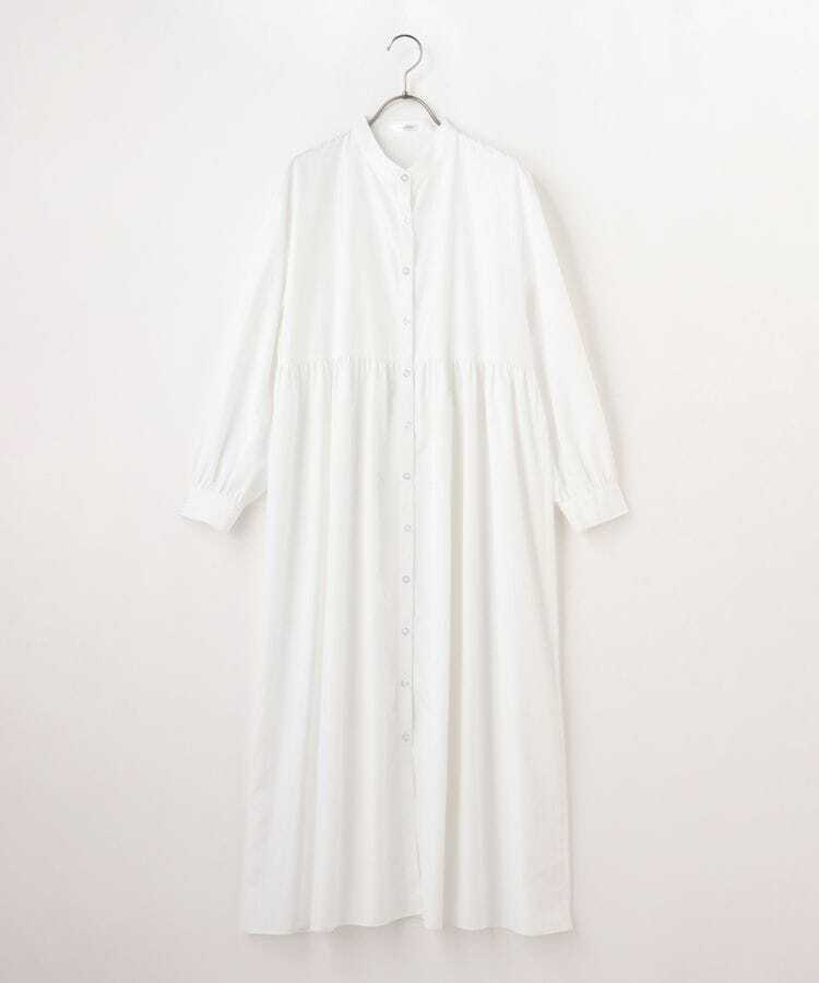 出所：Honeys Online Store バンドカラーワンピース