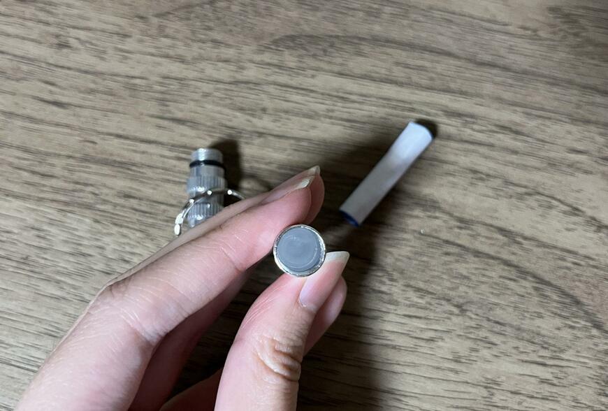 筆者撮影（セリア、緊急用呼子笛）