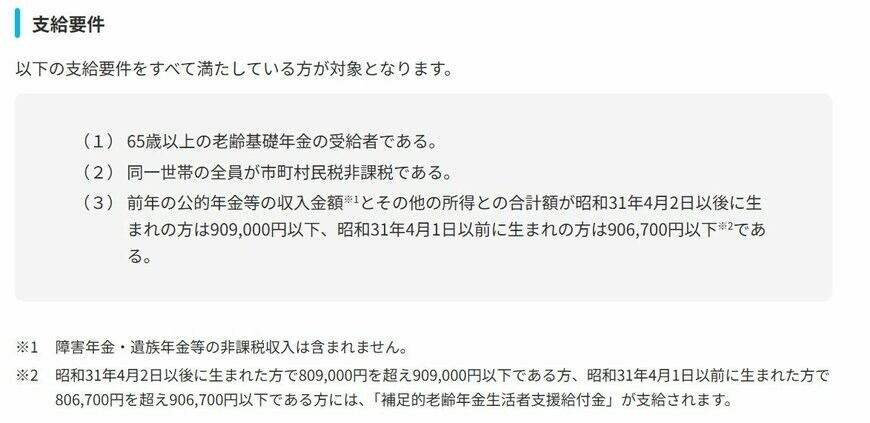 出所：厚生労働省「年金生活者支援給付金制度について」