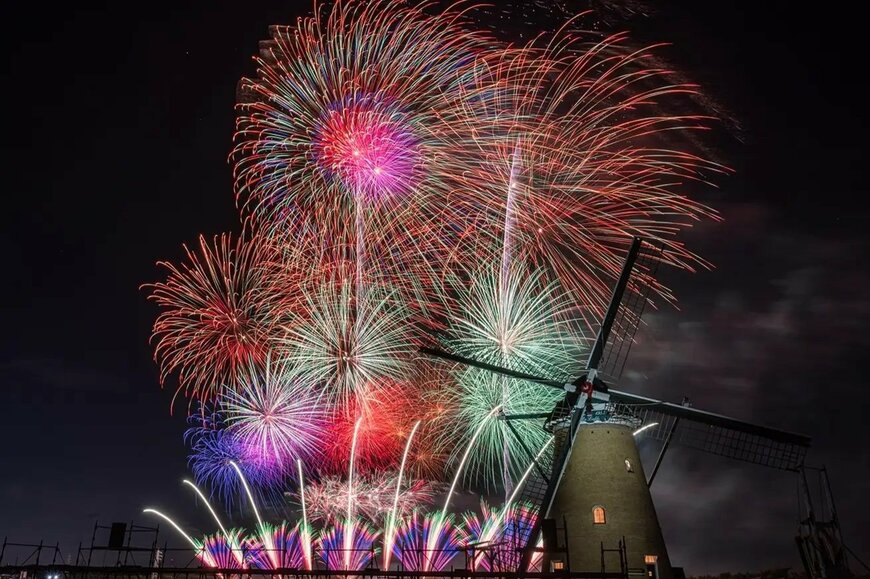 出所：佐倉市「国内最大級20000+70発「市制70周年 佐倉花火フェスタ2024」」(PR TIMES)