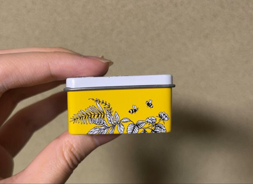 筆者撮影（セリア、プー＆フレンズ ミニミニ缶ケース）