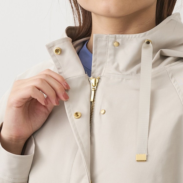 出所：ケユカ公式　【すごナノ撥水】テントラインフーディージャケット