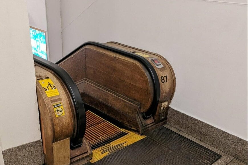 世界最古のエスカレーター