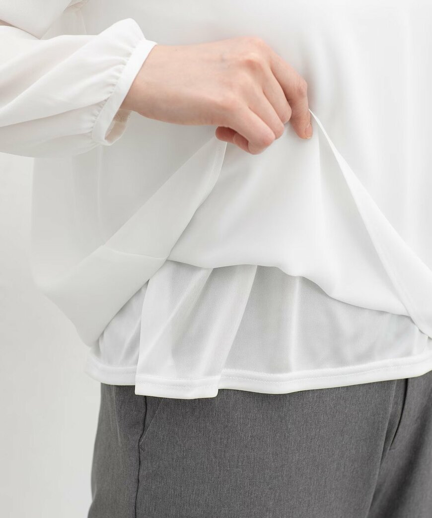 ハニーズ公式　レース使いブラウスの画像