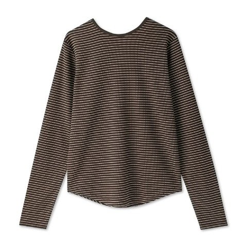 しまむら公式　レディース　テレコリブTシャツ（ぷーさん）　画像