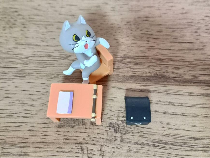 株式会社トイズキャビン、仕事猫小学校ミニフィギュアコレクション画像
