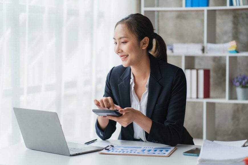 日商簿記イメージ写真