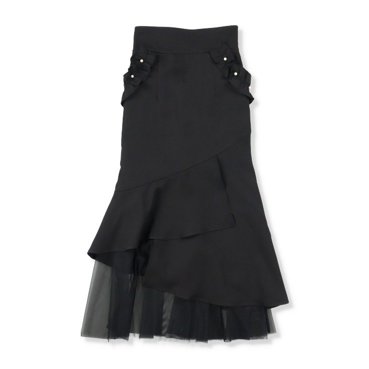 アシメデザイン　マーメイドスカート（serimash）