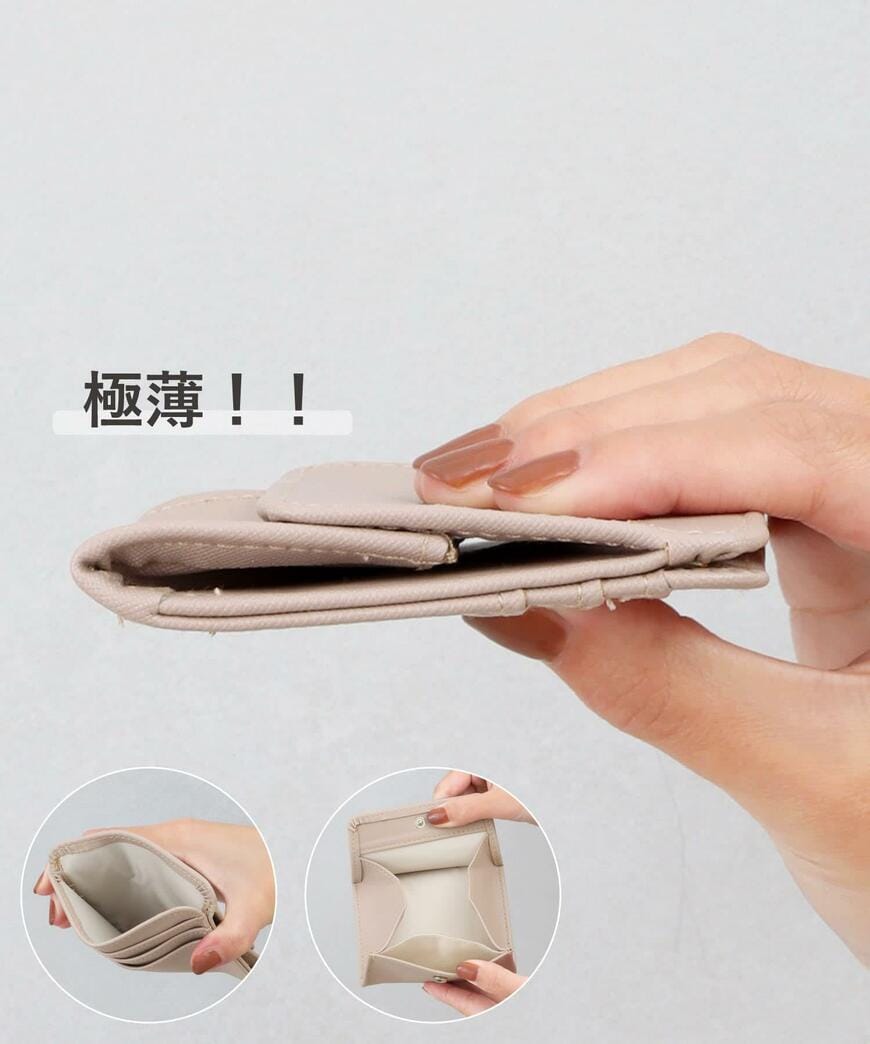 パルグループ公式ファッション通販サイト 3COINS 極薄ミニウォレット画像
