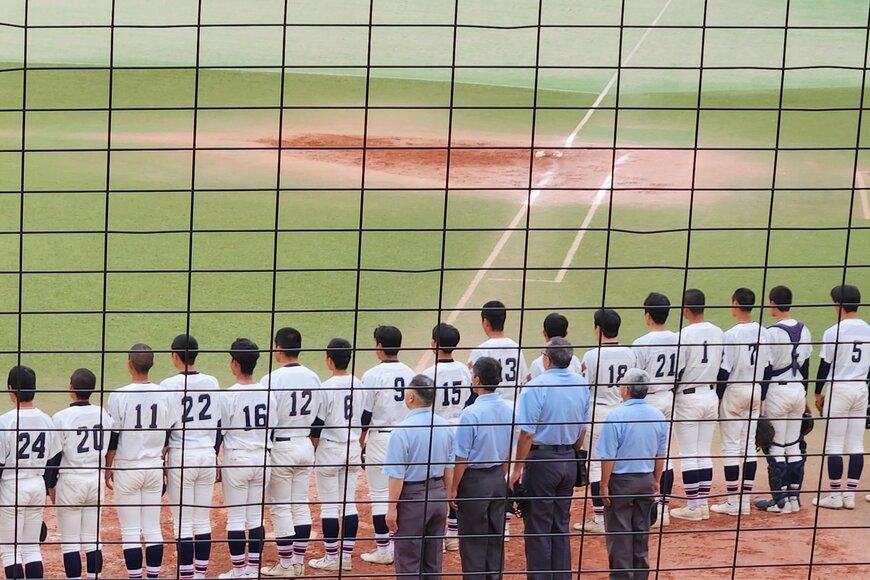 春季大会2回戦で勝利した四街道高校