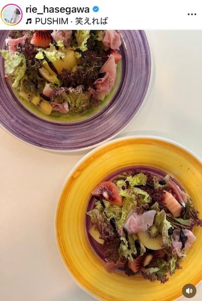 長谷川理恵のInstagram投稿