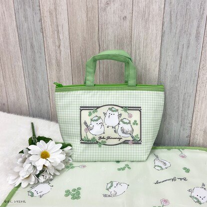 「ぼく、シマエナガ」のピクニックに最適な保冷ランチバック