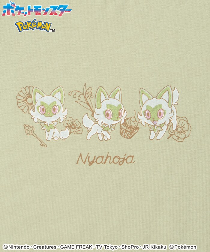 キュートなプリントタイプのTシャツ