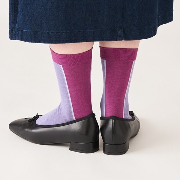 キュートなバイカラー