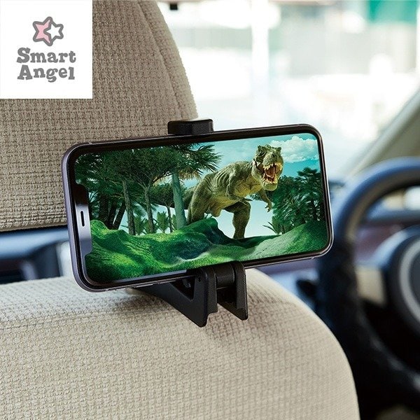 フック部分を引き出すことでスマホホルダーに早変わり