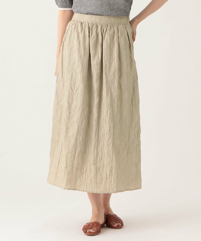 Afternoon Tea LIVING公式　ワッシャーサテンスカート